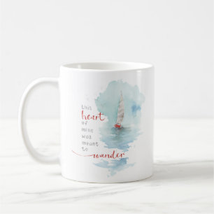 Mug Quote d'eau de mer tranquille