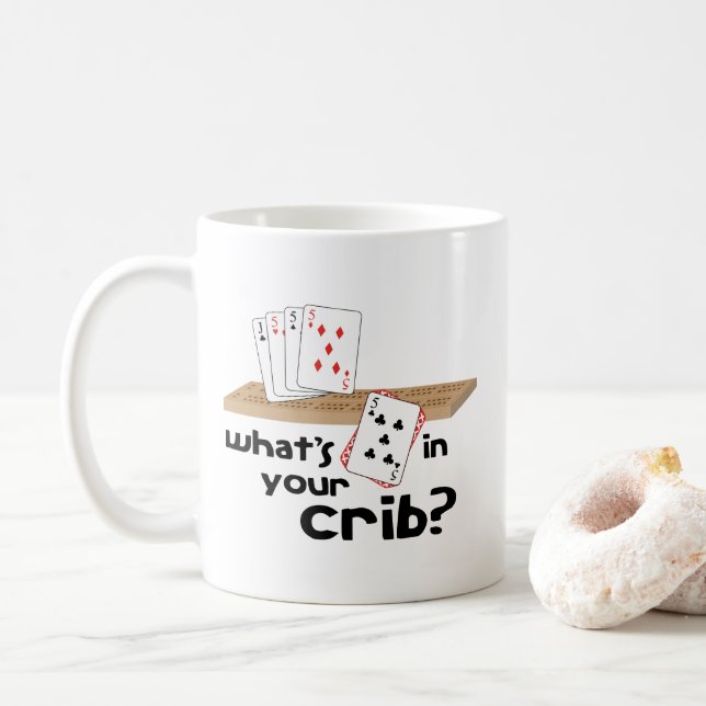 Mug Qu'y a-t-il dans votre lit ? (Avec donut)