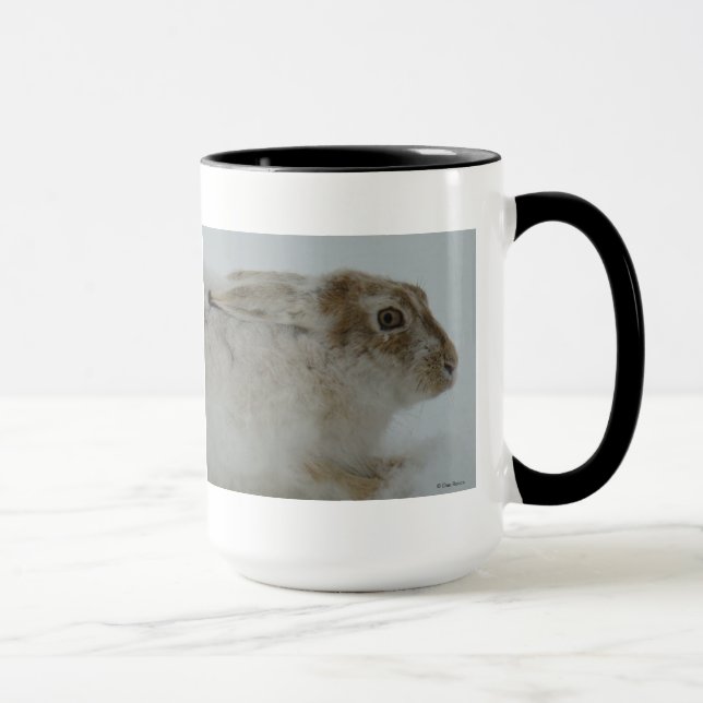 Mug R11 Lièvre à Varies Tête Vue (Droite)