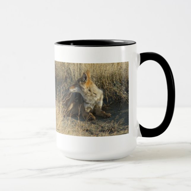 Mug R16 Coyote Couché (Droite)