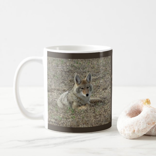 Mug R22 Coyote Laying (Avec donut)
