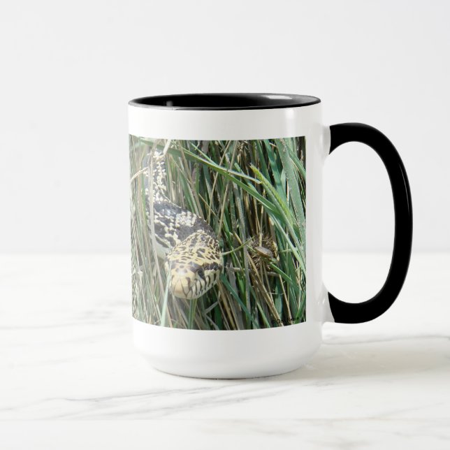 Mug R4 Couleuvre bull dans l'herbe (Droite)