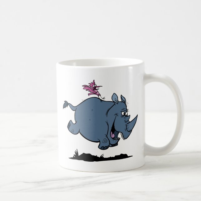 Mug R est pour le rhinocéros (Droite)