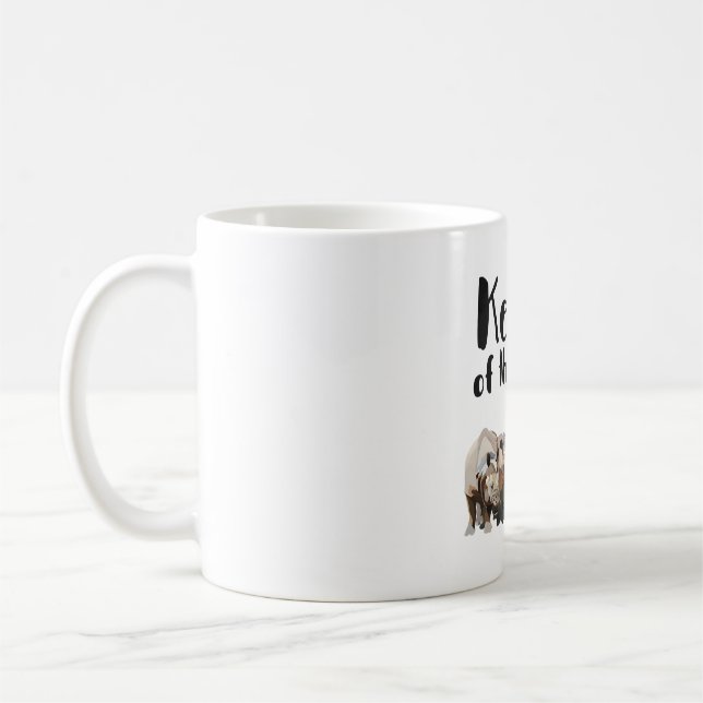 Mug R est pour Rhino (Gauche)
