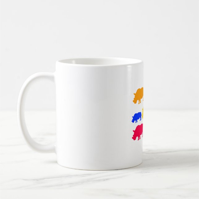 Mug R est pour Rhino (Gauche)