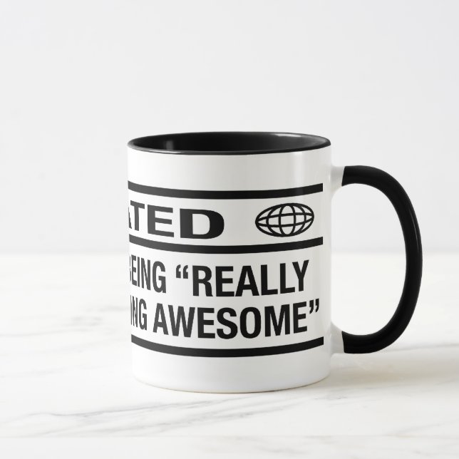 Mug R évalué pour être impressionnant (Droite)