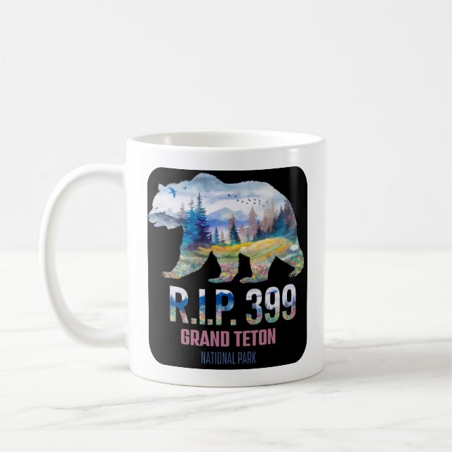 Mug R.I.P. 399 Reine de l'ours des Tétons (Gauche)