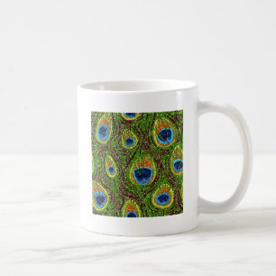 Mug RAB Plumes de paon colorées rocheuses Imprimer