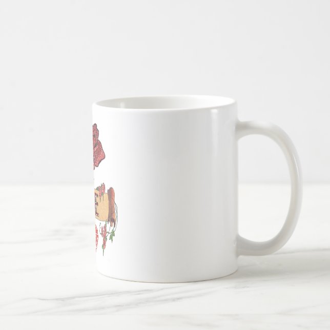Mug RAB Rockabilly Roses, Love & Lipstick (Droite)