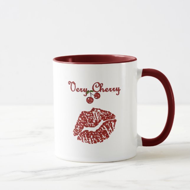 Mug RAB Rockabilly très Cherry Kiss (Droite)