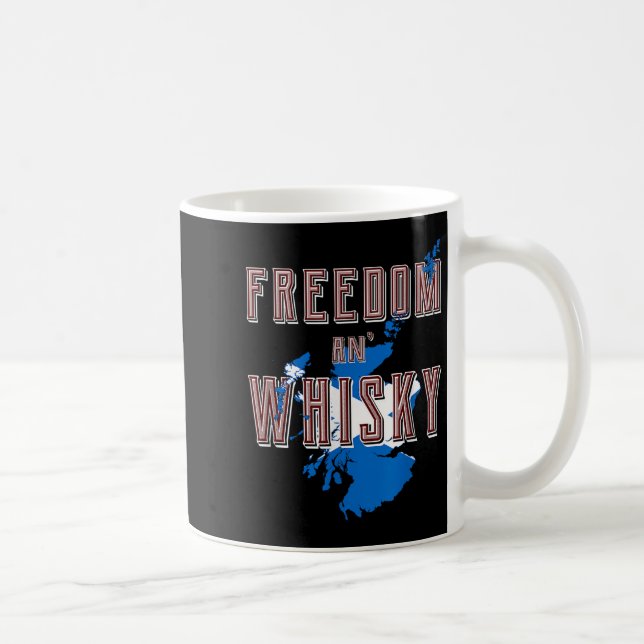 Mug Rabbie Burns Citation Liberté Whisky Scottish Colo (Droite)