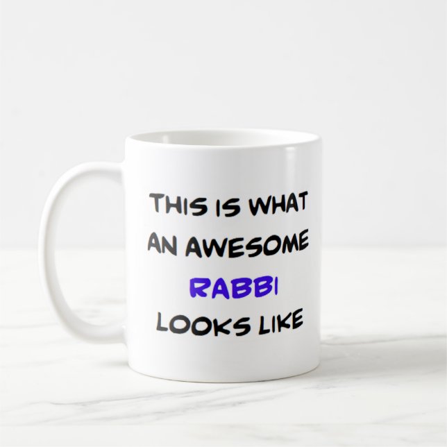 Mug rabbin, génial (Gauche)