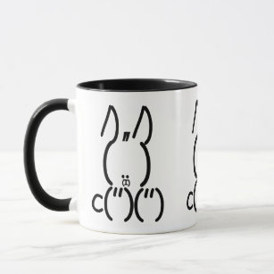 Mug Rabbit ASCII