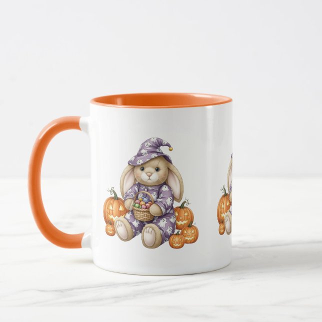Mug Rabbit avec bonbon, Halloween, auteur Natasha Us (Gauche)