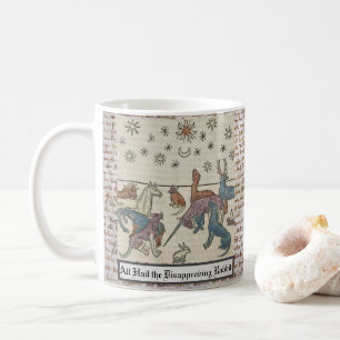 Mug Rabbit médiéval Art Unicorne chameau Chien Chat 