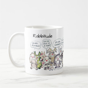 Mug Rabbitude 19 lapins de bande dessinée