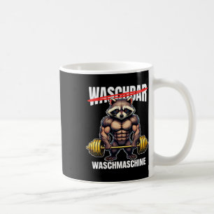 Mug Raccoon Lave Machine Bodybuilding Fitness Gym