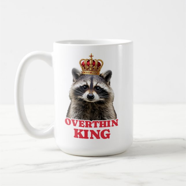 Mug Raccoon, roi de la réflexion (Gauche)