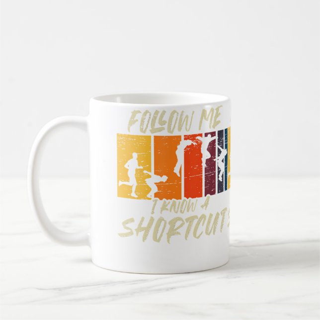 Mug Raccourci Course Saut Flip Freerunning Parko Acrob (Gauche)
