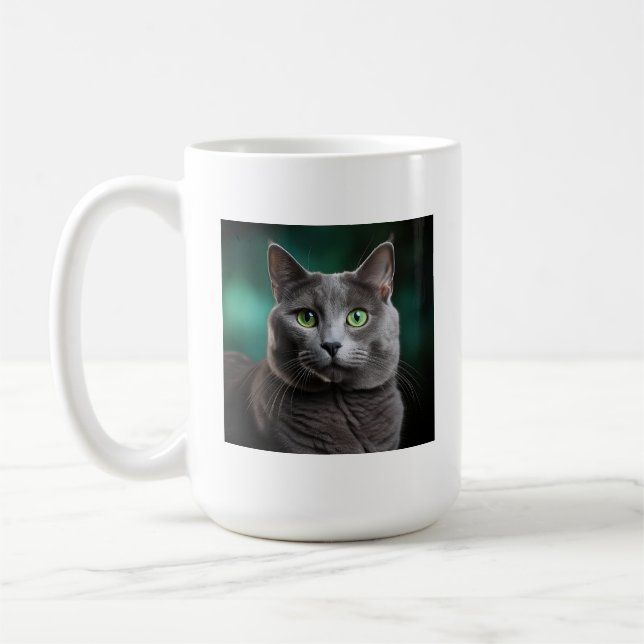 Mug Race de chat Chartreux (Gauche)
