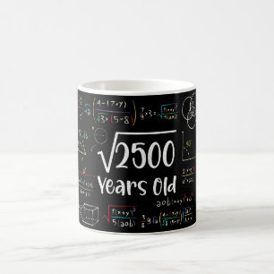 Mug Racine carré de 2500 50e anniversaire 50 ans Cadea