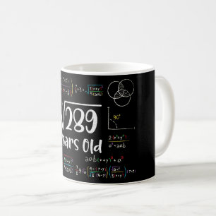 Mug Racine carré de 289 17e anniversaire 17 ans Cadeau