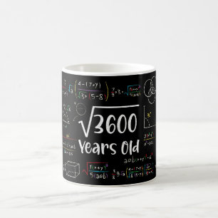 Mug Racine carré de 3600 60e anniversaire 60 ans Cadea