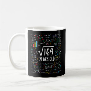 Mug Racine carré Du 169 13Ème 13 Anniversaire Math