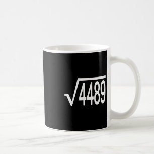 Mug Racine carrée 4489 Argot Prof de maths Six Sept 6 