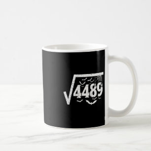 Mug Racine carrée 4489 Mème drôle d'Halloween 67 Mathé
