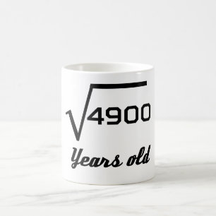 Mug Racine carrée de 4900 70 années