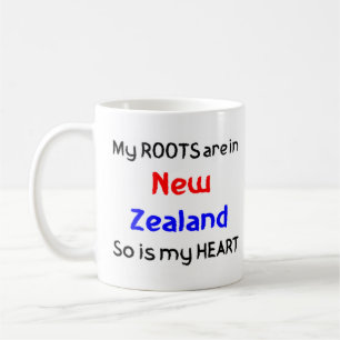 Mug racines de la nouvelle-zélande