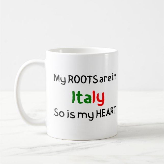 Mug racines italiennes (Gauche)