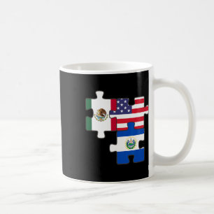 Mug Racines Mexicaines Et Salvadoriennes Plus Le Drape