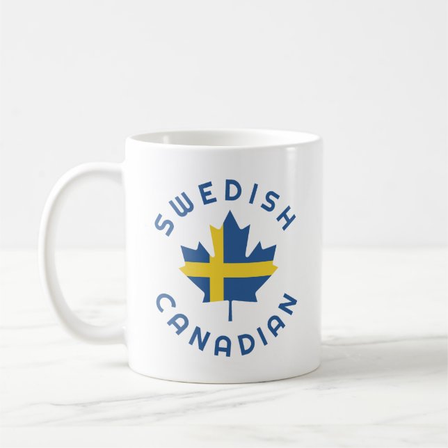 Mug Racines suédoises canadiennes (Gauche)