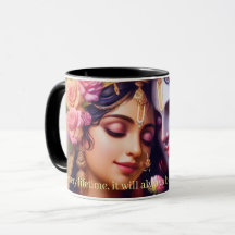 Radha Krishna Amour Éternel Divin Café Spirituel