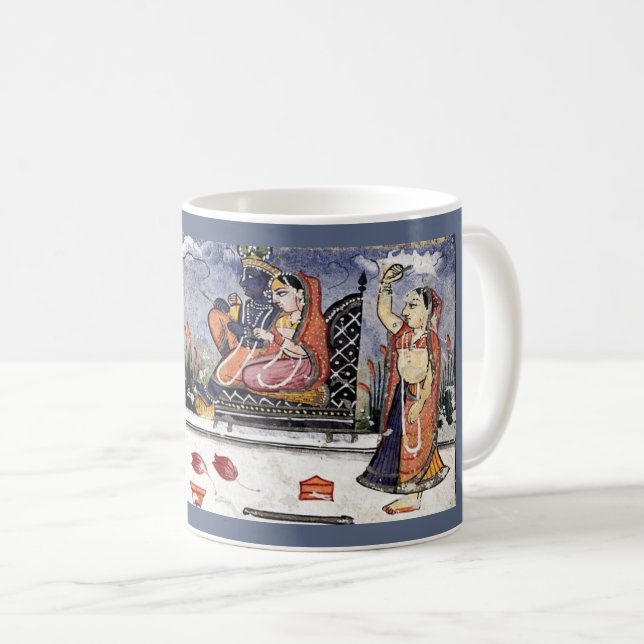 Mug Radha, Krsna - Krishna - musique indienne du monde (Devant droit)