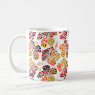 Mug Radiance hawaïenne : Élégance Plante tropicale.