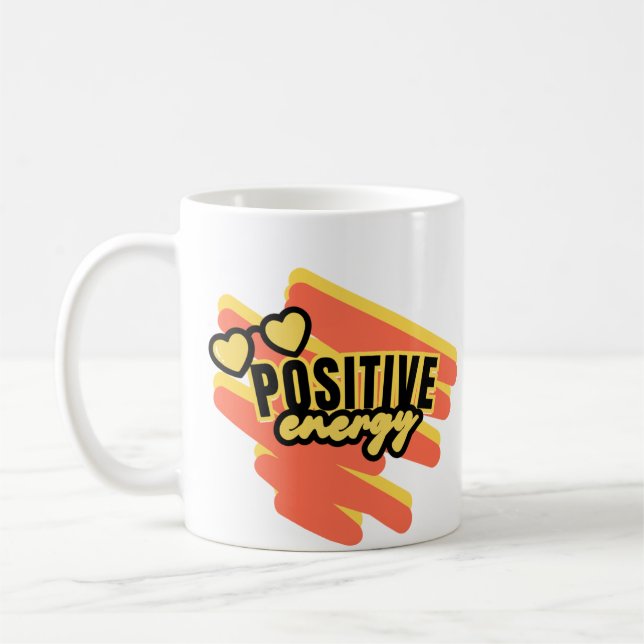Mug "Radiez l'énergie positive !" (Gauche)