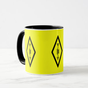 Mug Radio HAM International Radio Amateur - Jaune