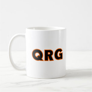 Mug Radio jambon amateur QRG