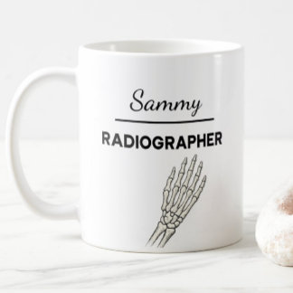Mug RADIOGRAPHER Personalized Name X-Ray Tech Gift