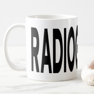 Mug RADIOGRAPHER Typographie noire