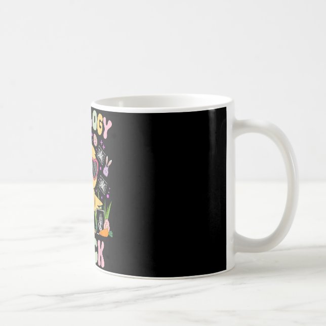 Mug Radiologie de Pâques Chick Rad Tech Radiologue Œuf (Droite)
