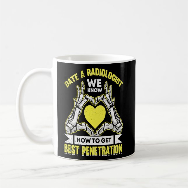 Mug Radiologiste Technologue Radiologie Médicale Radio (Gauche)