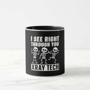 Mug Radiologue Je Vois Juste À Travers Vous Radiologie