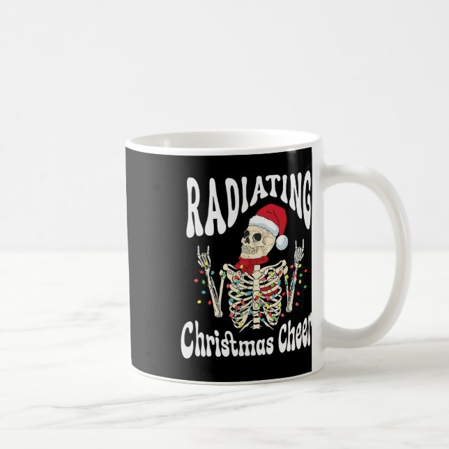 Mug Radiology Radiating Christmas Cheer X-ray Rad Tech (Droite)