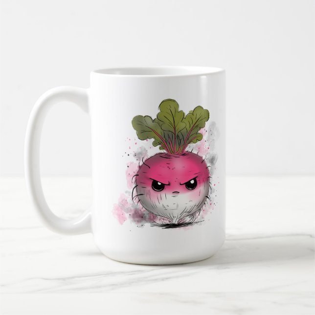 Mug Radis Grincheux (Gauche)