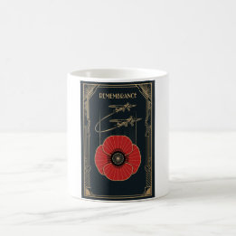 Mug RAF Art Deco Remembrance Day Edition
