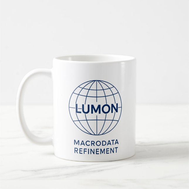 Mug Raffinement des macrodonnées Lumon (Gauche)